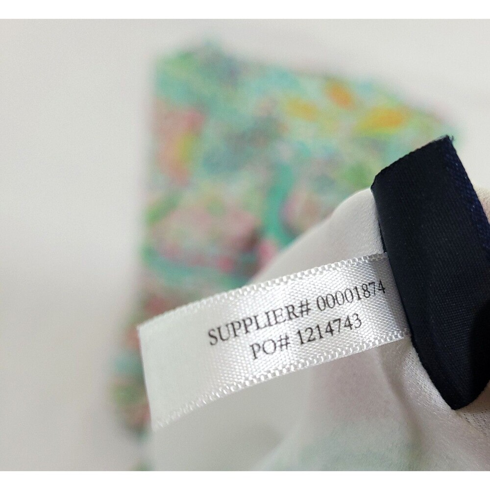 Y2K‎ Colorful Paisley Tiered Skirt American Living S Flouncy Floral Fairy Core - Picture 12 of 15
